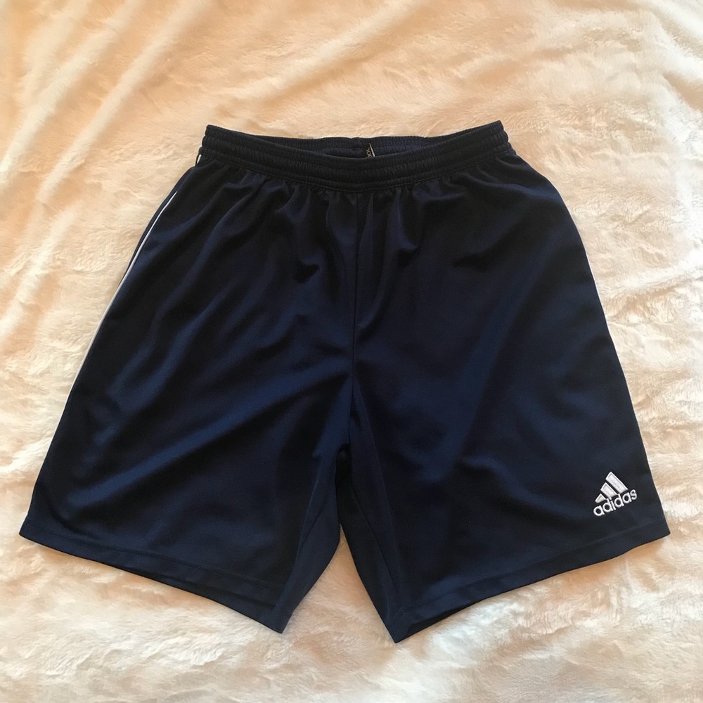 Men’s Adidas running shorts.